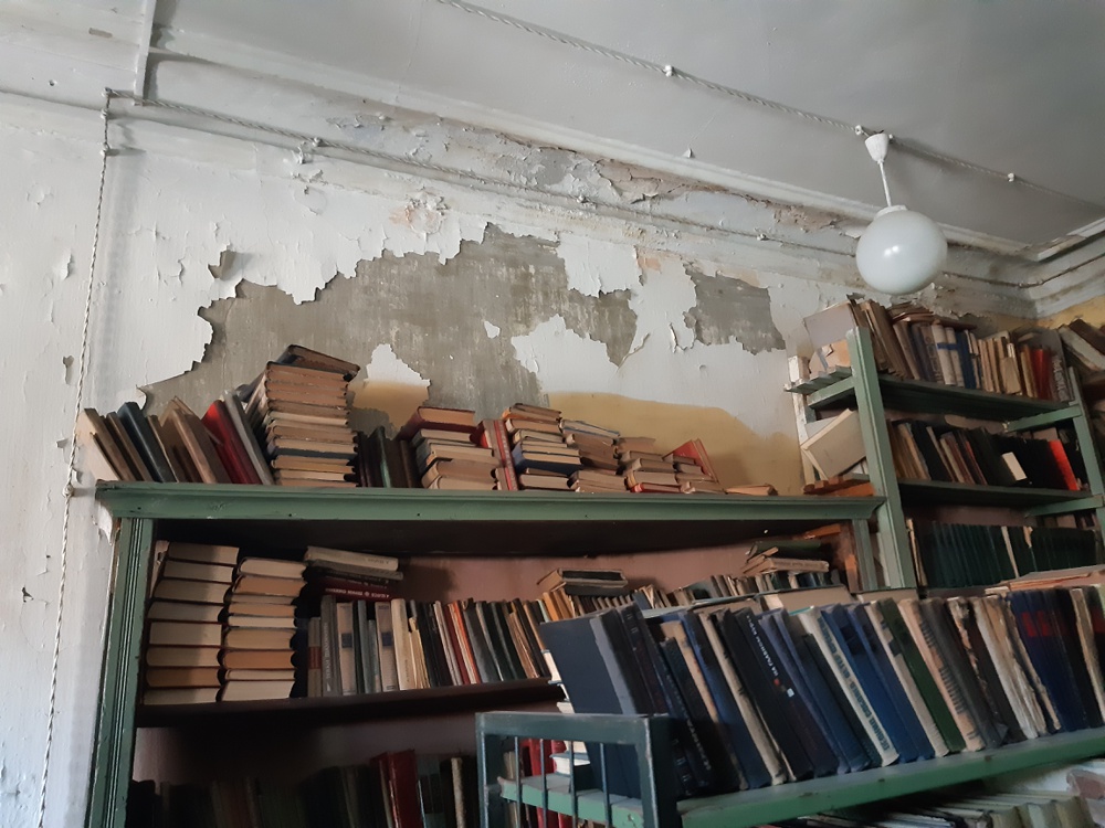 Библиотека в Доме офицеров Оренбургского гарнизона